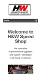 Mobile Screenshot of hwspeedshop.com